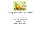Doing business in mexico1